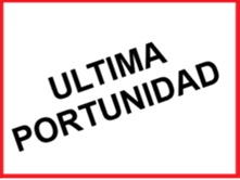 ULTIMA OPORTUNIDAD